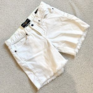 Lucky Brand White Jean Shorts